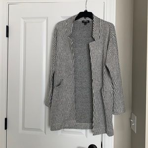 Express striped coat